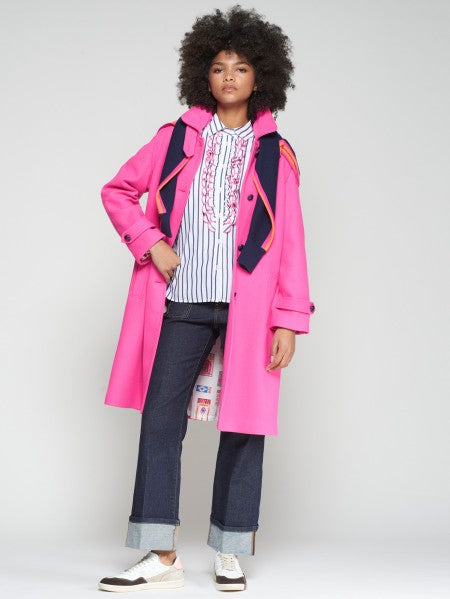 ABRIGO LODEN ROSA