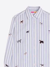 Cargar imagen en el visor de la galería, Camisa de Mujer Rayas Dog Lovers
