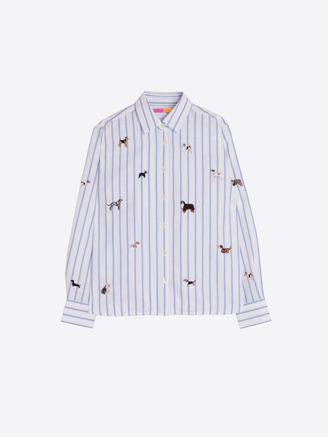 Camisa de Mujer Rayas Dog Lovers