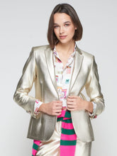 Cargar imagen en el visor de la galería, CHAQUETA HANNAH ORO STRECH
