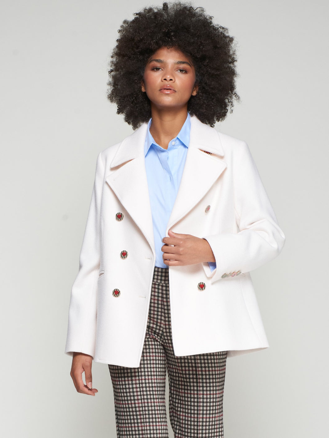 CHAQUETA MARINERA EMB CRUDO LANA