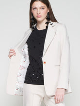 Cargar imagen en el visor de la galería, CHAQUETA ROCK PUNTO ROMA CRUDO
