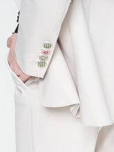 Cargar imagen en el visor de la galería, CHAQUETA ROCK PUNTO ROMA CRUDO
