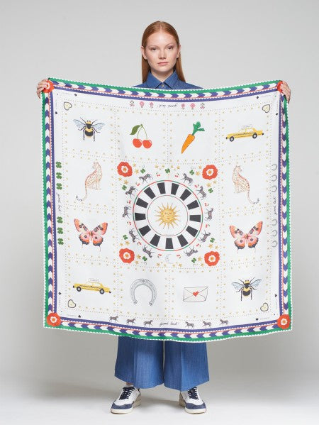 FOULARD SILK HIPICA SEDA