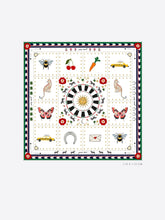 Cargar imagen en el visor de la galería, FOULARD SILK HIPICA SEDA

