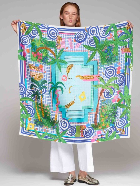 FOULARD PISCINA SEDA