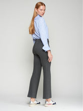 Cargar imagen en el visor de la galería, PANTALON CARLA GRIS ESTRUCTURA
