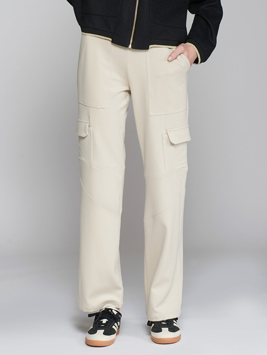 PANTALON CRUDO ELASTICO ESTRUCTURA