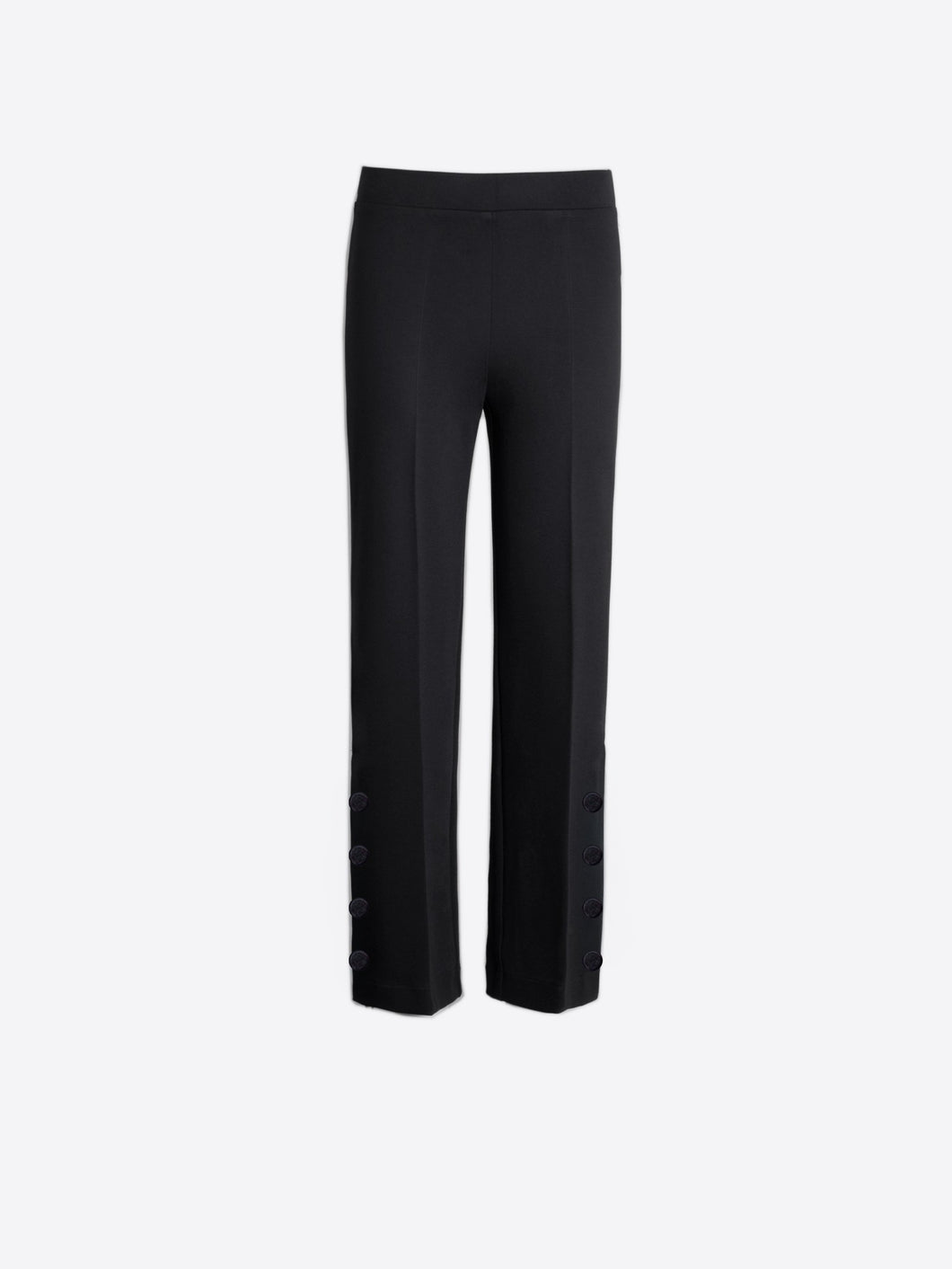 PANTALON NEGRO BOTONES LATERALES