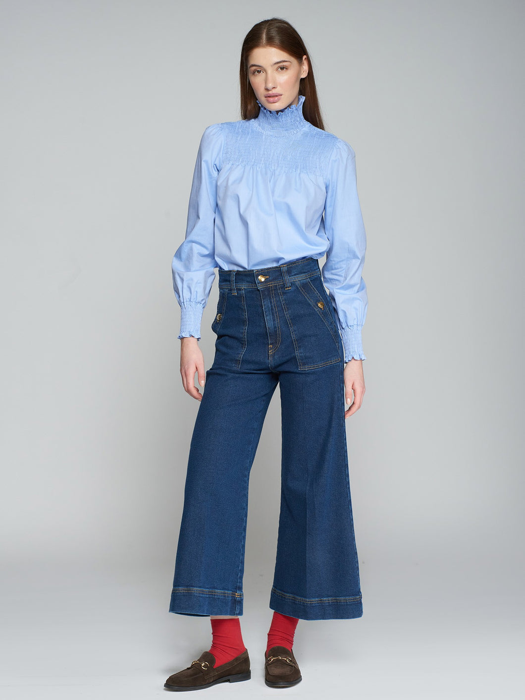 PANTALON DENIM MEDIO