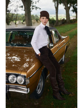 Cargar imagen en el visor de la galería, PANTALON SORA VELVETON MARRON
