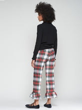 Cargar imagen en el visor de la galería, PANTALON VOLANTE ESCOCES ELASTICO
