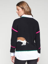 Cargar imagen en el visor de la galería, JERSEY NEGRO PERRO SALCHICHA

