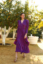 Cargar imagen en el visor de la galería, Vestido Ana morado
