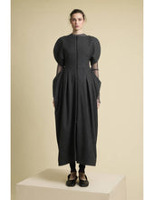 Cargar imagen en el visor de la galería, VESTIDO SENA LANA GRIS
